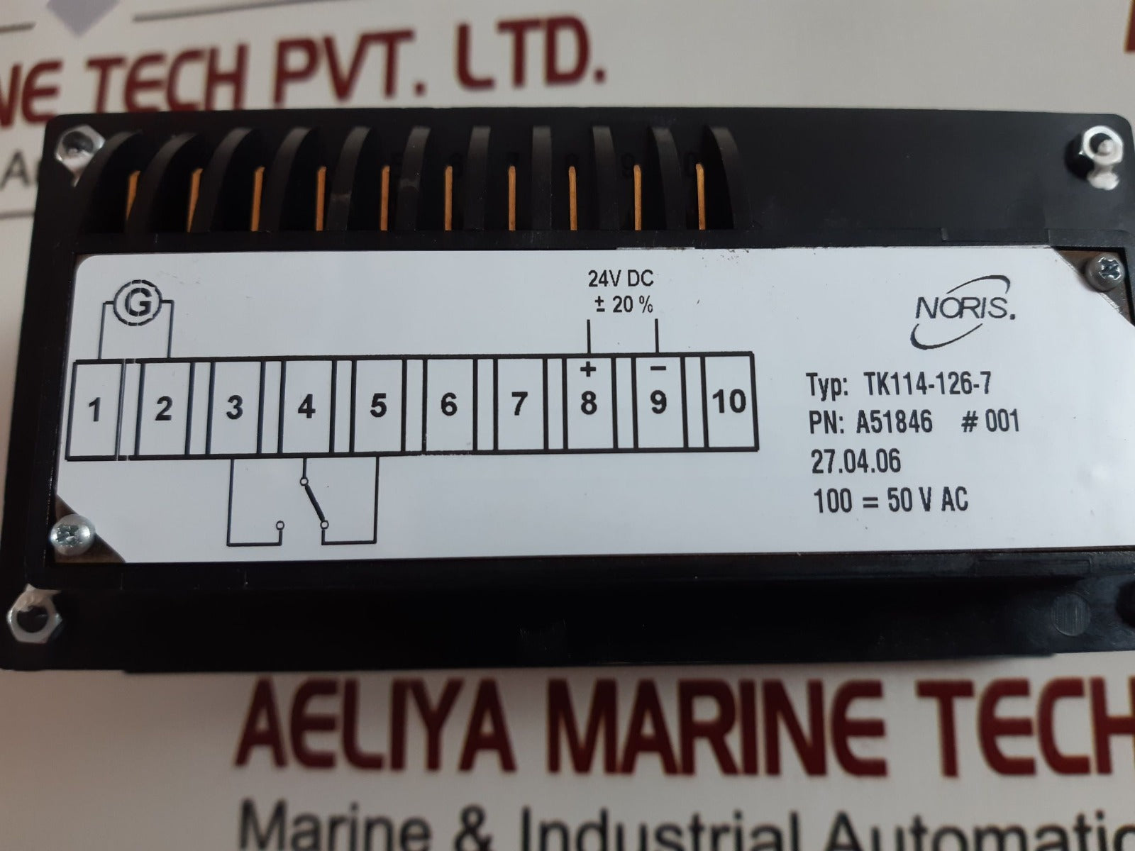 Noris Tk114-126-7 Relay Tk 114