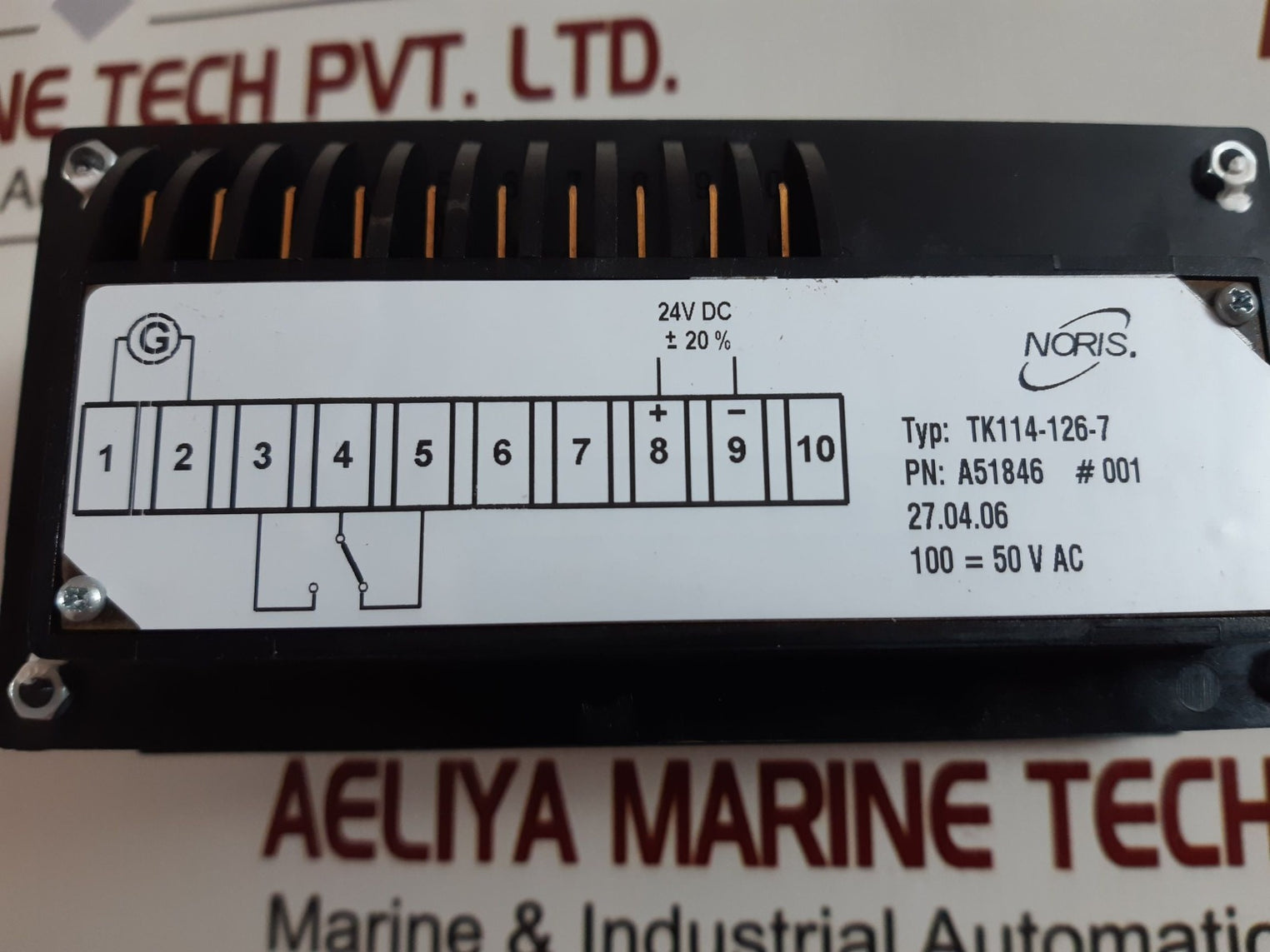 Noris Tk114-126-7 Relay Tk 114