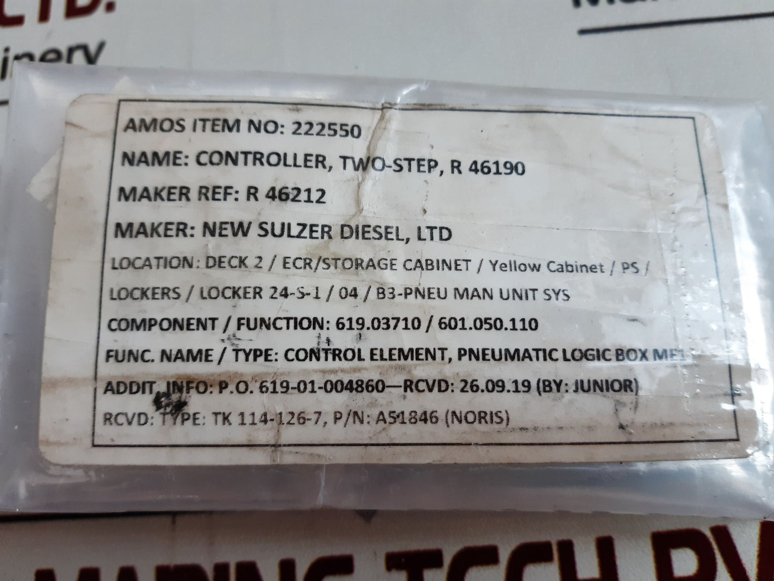 Noris Tk114-126-7 Relay Tk 114