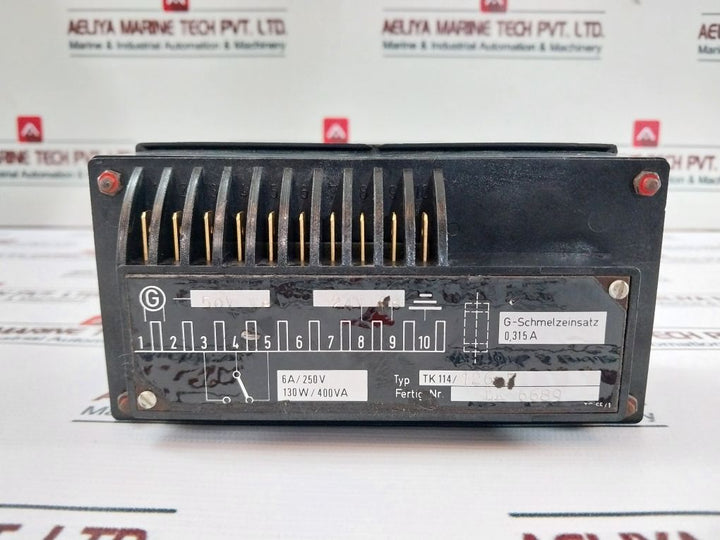 Noris Tk114 Tachometerwerk Relay Limit Value Switch