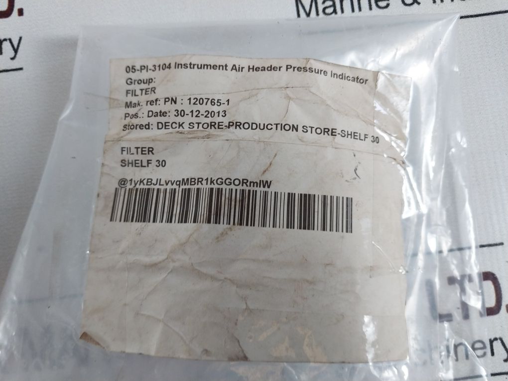 Norman Filter 120765-1 Filter Element Set