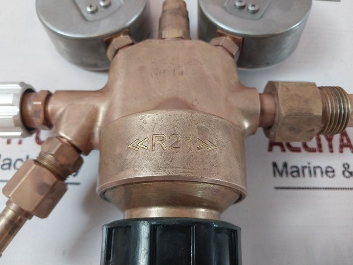 Norsafe Gassarmatur V-121K05U Regulator