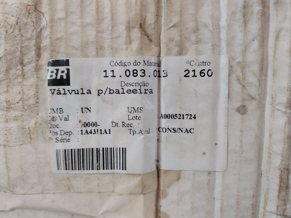 Norsafe Gassarmatur V-121K05U Regulator