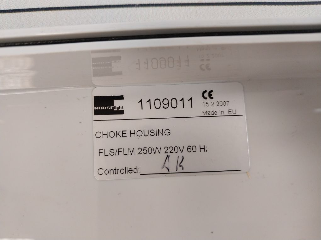 Norselight 1109011 Choke Housing For Hs/Hi Lamps 250W 220V 60Hz