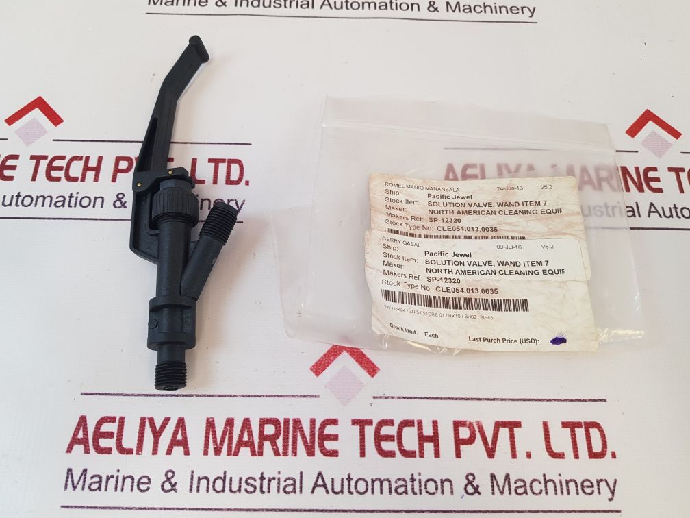 North American Sp-12320 Solution Valve