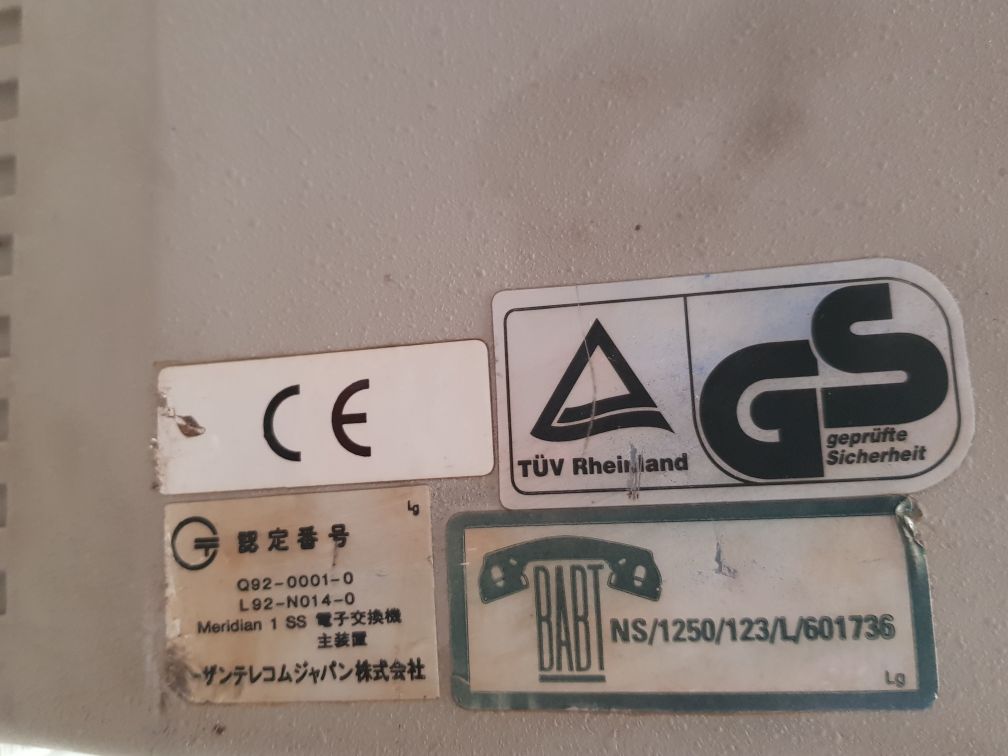 Northern Telecom Ntak11Bb Meridian 1 Telephone System Card 10A