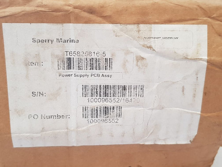 Northrop Grumman T65825816-5 Power Supply Pcb