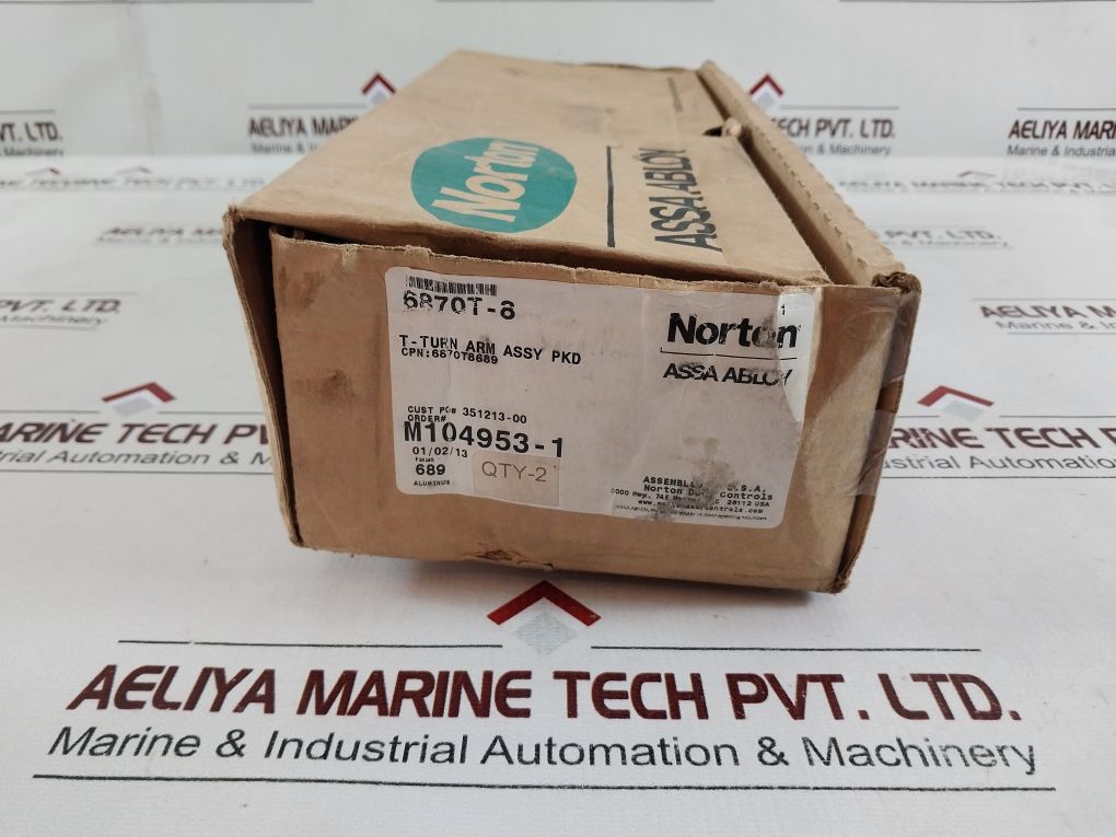 Norton 6870T-8 T-turn Door Closer Arms Assembly