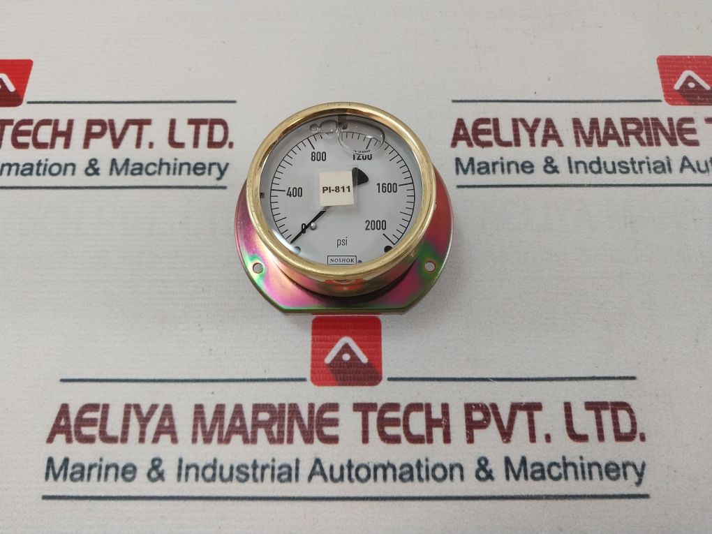 Noshok 0-2000 Psi Pressure Gauges Pi-811
