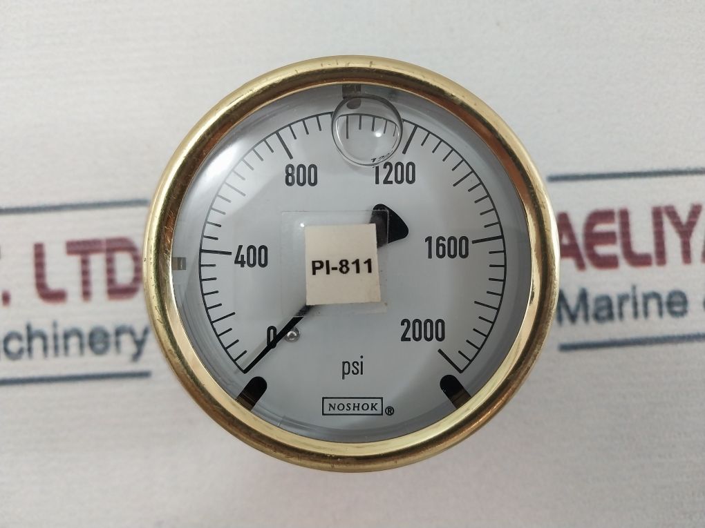 Noshok 0-2000 Psi Pressure Gauges Pi-811