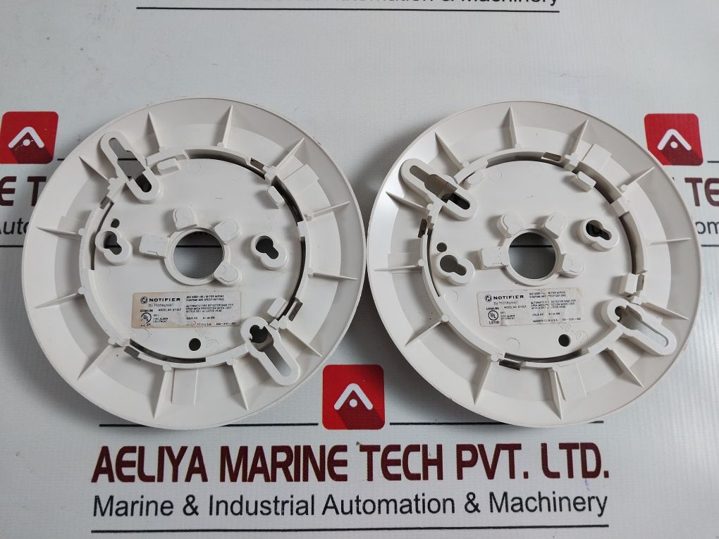 Lot Of 8X Notifier B710Lp Fire Detector Base 8123
