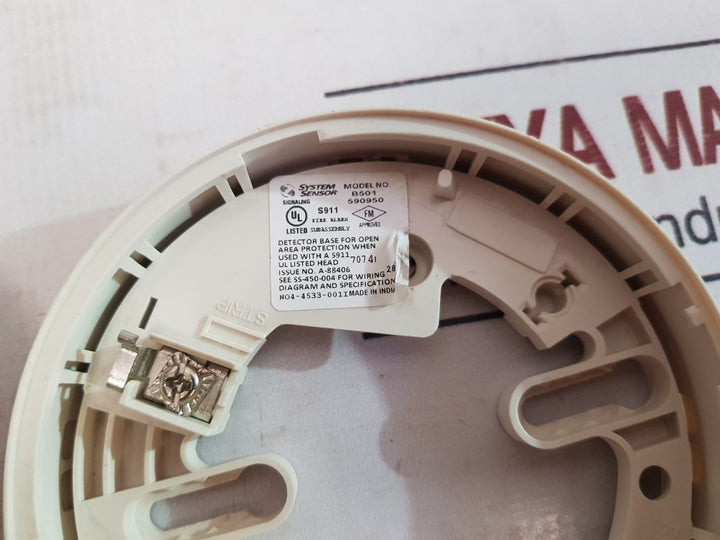 Notifier Fapt-851 Smoke Detector With B501 Detector Base