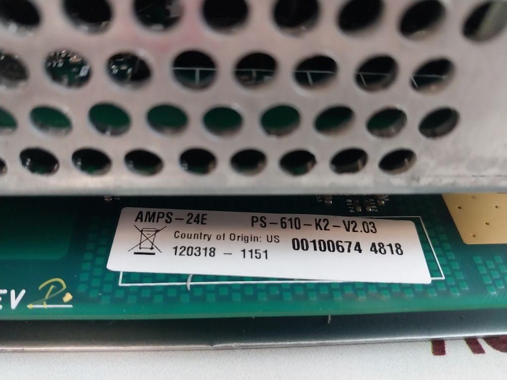 Notifier Cps-24E Ps-610-k2-v2.03 Intelligent Power Supply