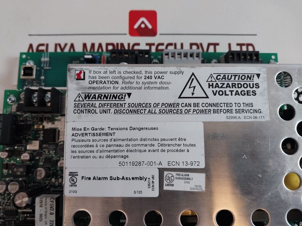 Notifier Cps-24E Ps-610-k2-v2.03 Intelligent Power Supply