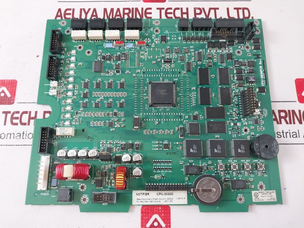 Notifier Cpu-3030D Module-fire Alarm Control Unit Board