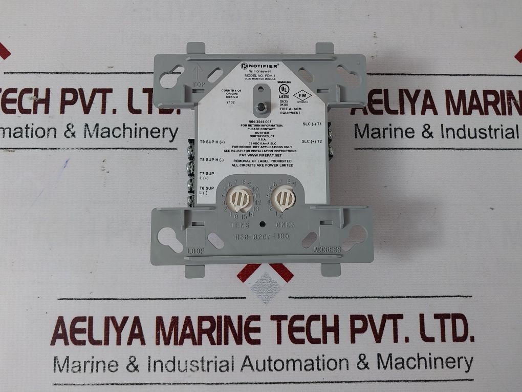 Notifier Fdm-1 Dual Monitor Module