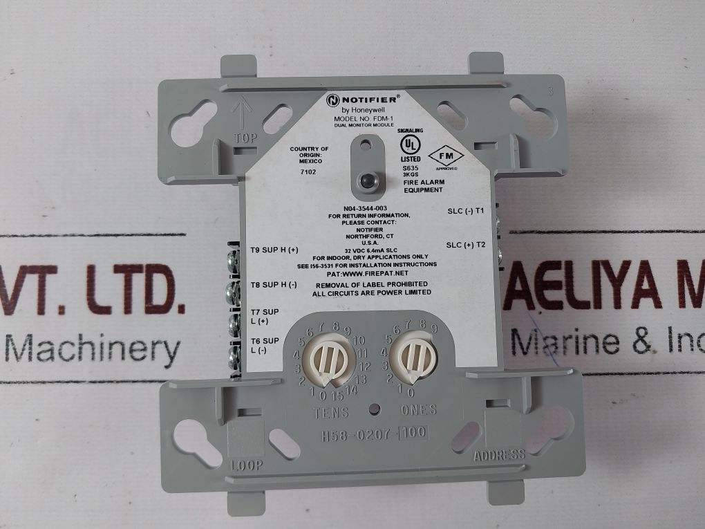 Notifier Fdm-1 Dual Monitor Module