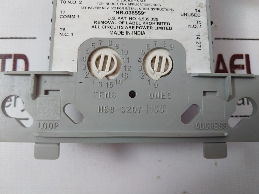 Notifier Frm-1 Fire Alarm Intelligent Addressable Relay Module