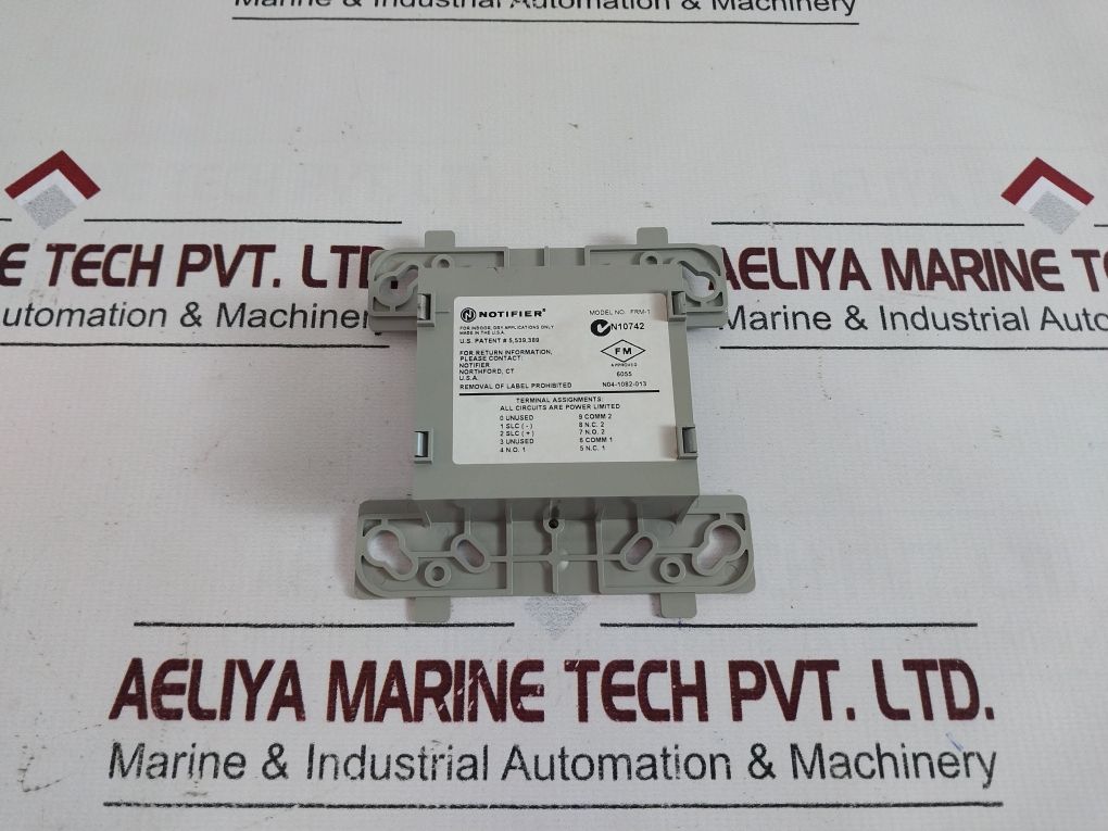 Notifier Frm-1 Relay Control Module 6.5 Ma 32°F To 120°F 15 To 32 Vdc