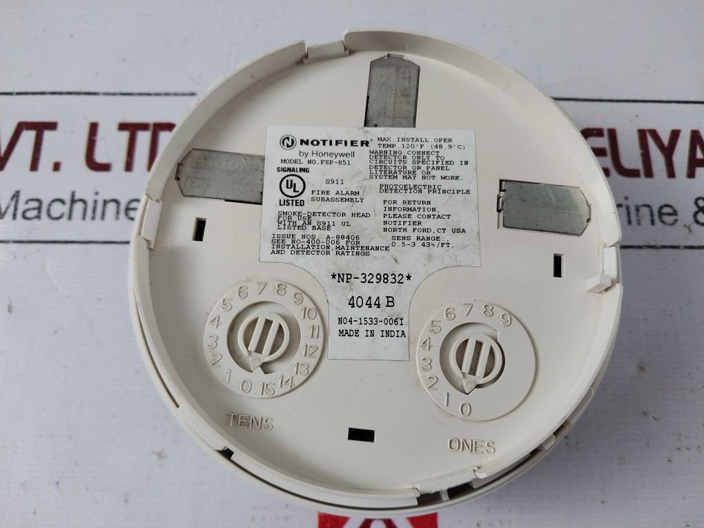 Notifier Fsp-851 Smoke Detector Head