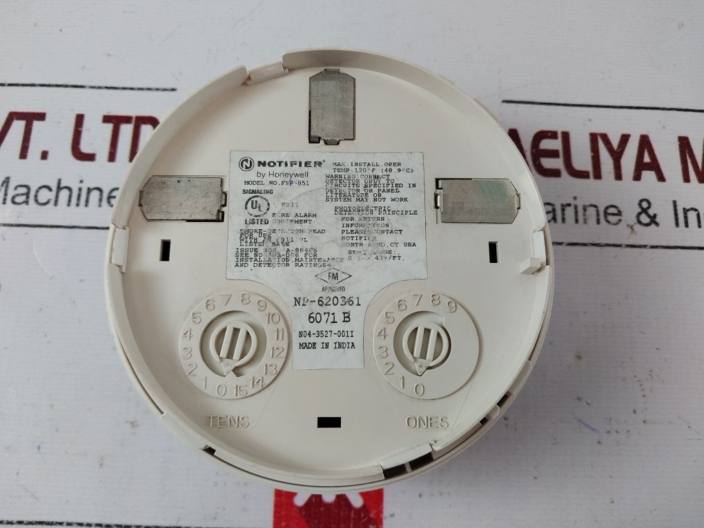 Notifier Fsp-851 Smoke Detector Head 