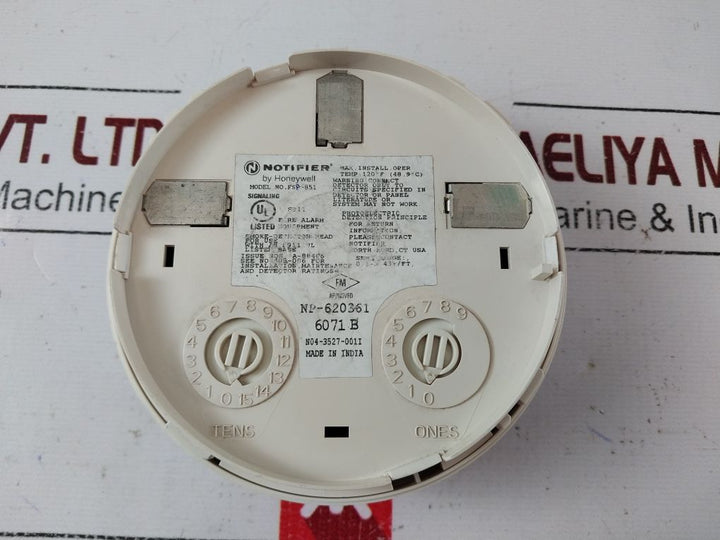 Notifier Fsp-851 Smoke Detector Head 