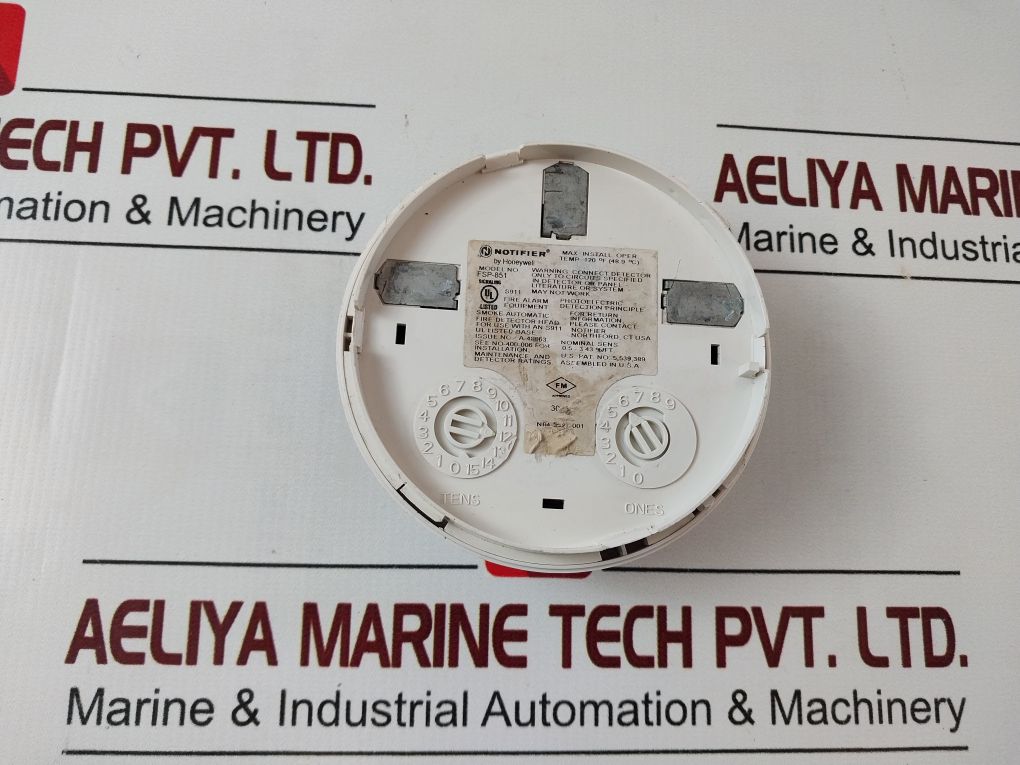 Notifier Fsp-851 Smoke-automatic Fire Detector Head 5,539,389