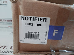 Notifier Lcd2-80 Annunciator Fire Alarm Card