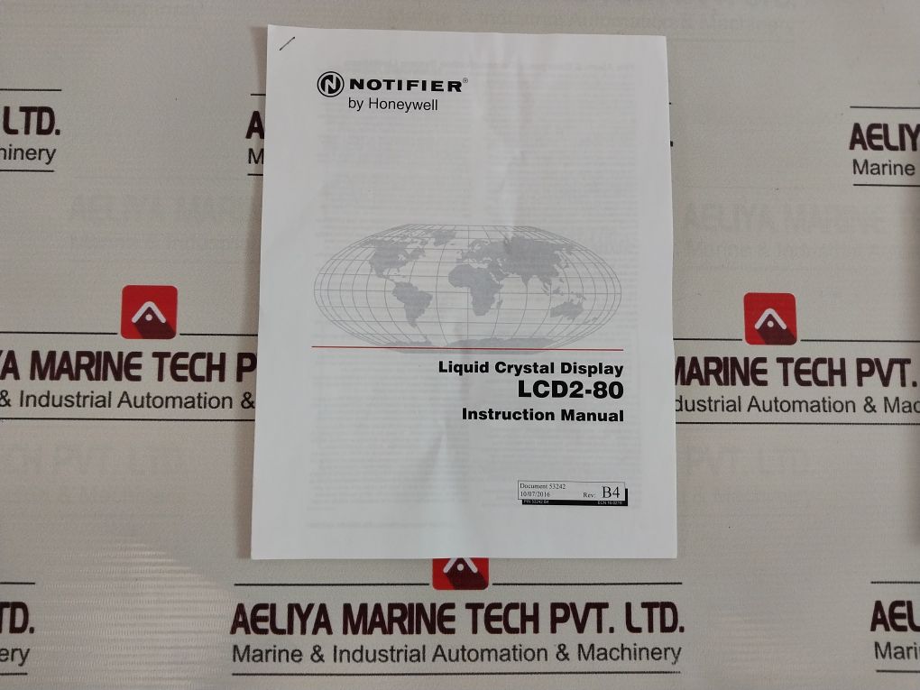 Notifier Lcd2-80 Annunciator Fire Alarm Card