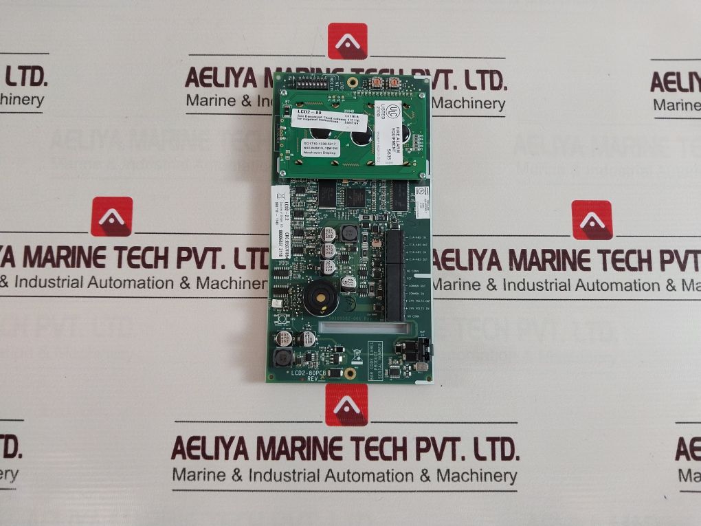 Notifier Lcd2-80 Annunciator Fire Alarm Card