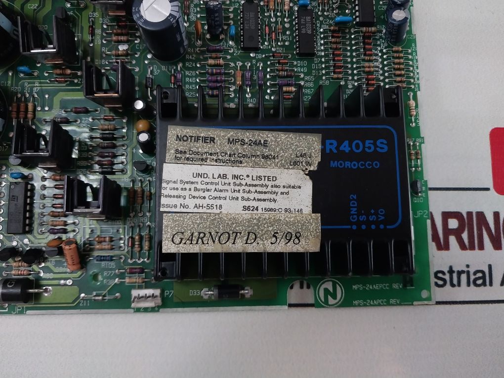 Notifier Mps-24Ae Power Supply Board
