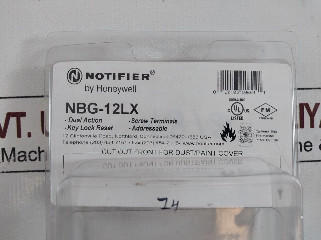 Notifier Nbg-12Lx Pull Station Fire Alarm