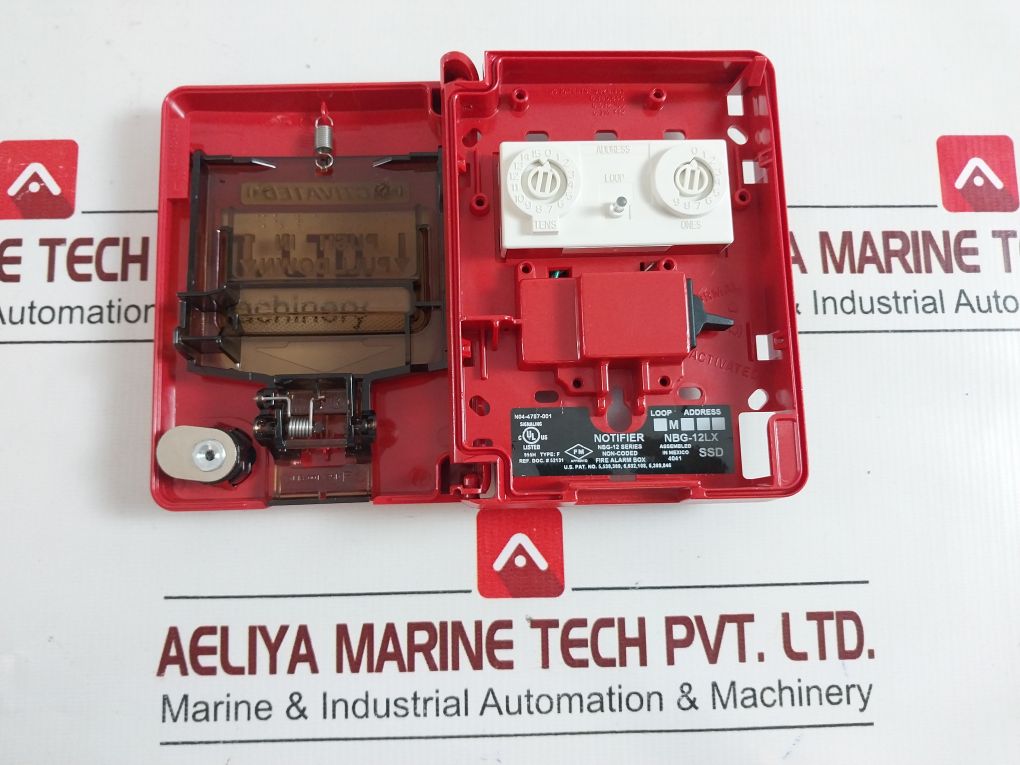 Notifier Key Switch Notifier Nbg-12Lx Pull Station Fire Alarm – Aeliya Marine Tech