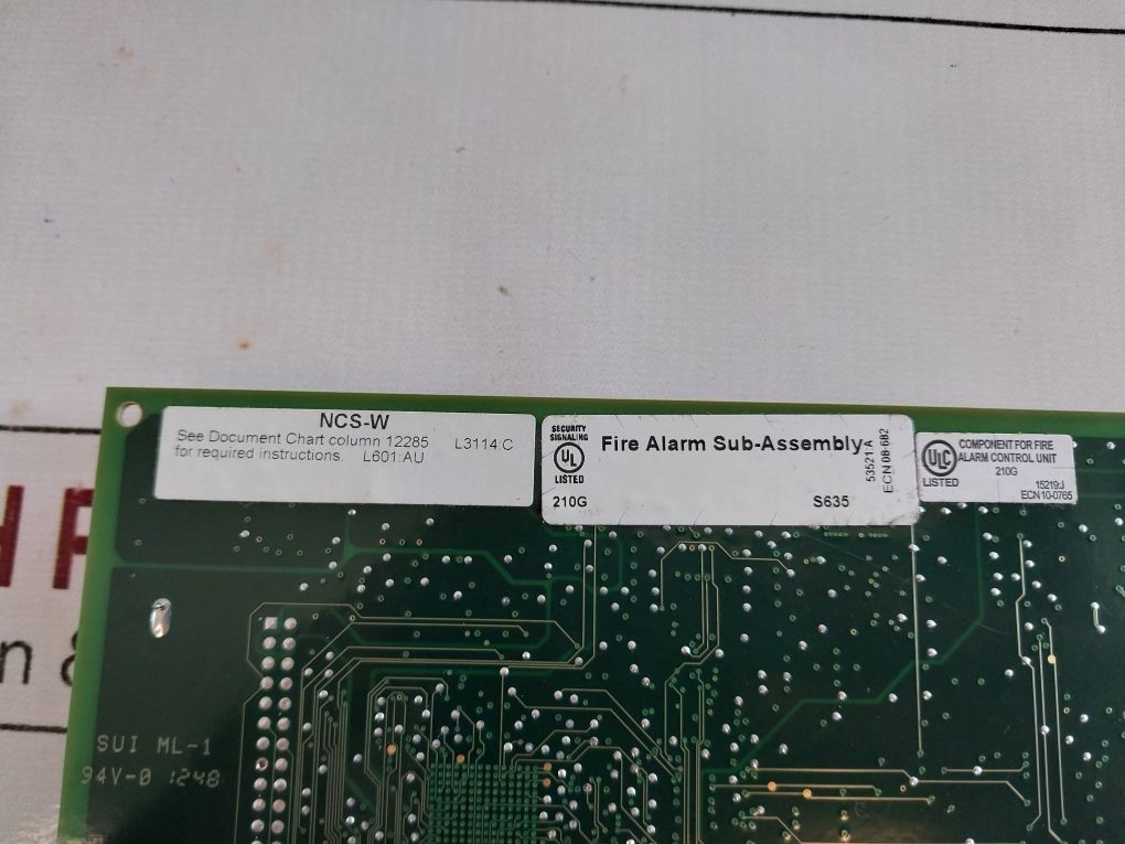 Notifier Ncs-ncwpcb Fire Alarm Interface Card Set