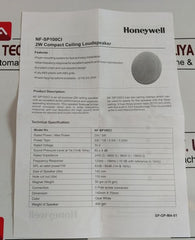 Notifier Nf-sp100Ci Ceiling Passive Speaker Nf-sp100Ci/Ul