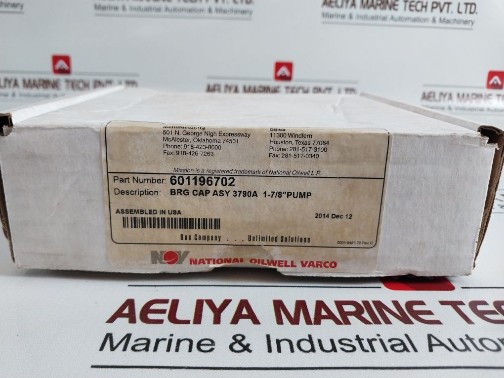 Nov-mission 601196702 1-7/8” Pump Bearing Cap