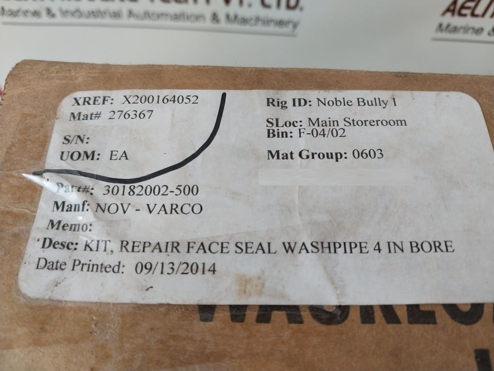 Nov-varco 30182002-500 Repair Kit