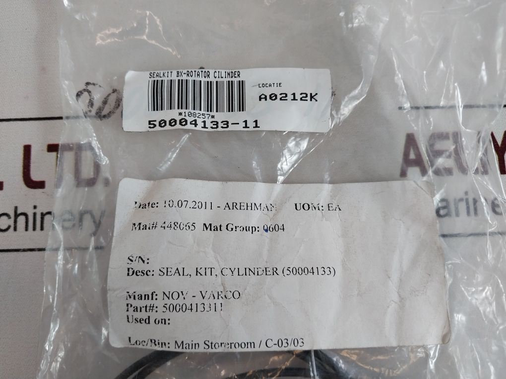 Nov-varco 5000413311 Cylinder Seal Kit