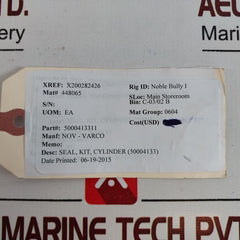 Nov-varco 5000413311 Cylinder Seal Kit