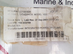 Nov 021-001026 Governor Module 016-009604