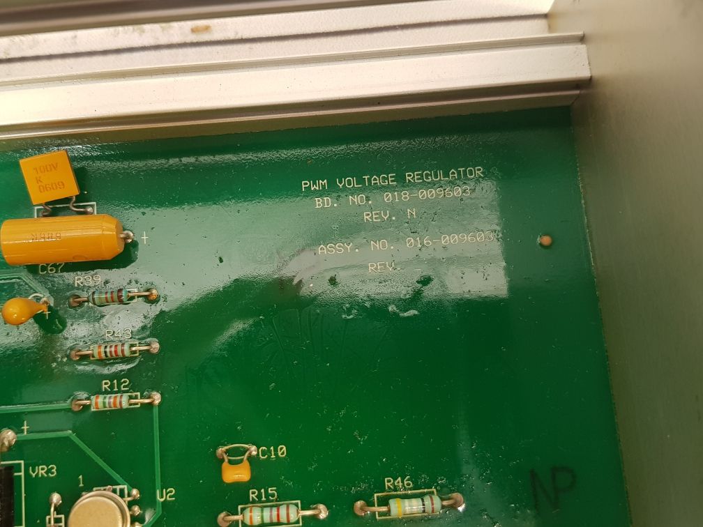 Nov 10055625-001 Voltage Regulator Module 9603