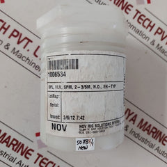 Nov 1006534 Valve