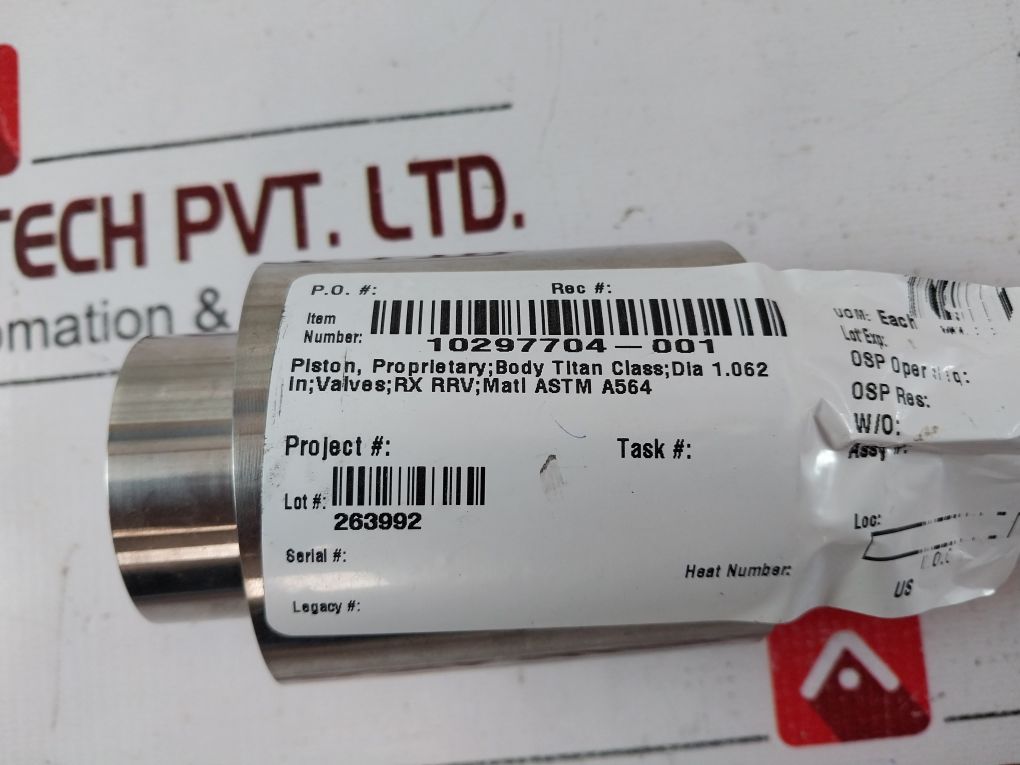 Nov 10297704-001 Piston Valve