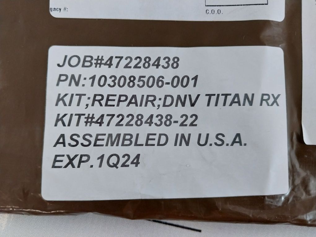 Nov 10308506-001 Manifolds Repair Kit