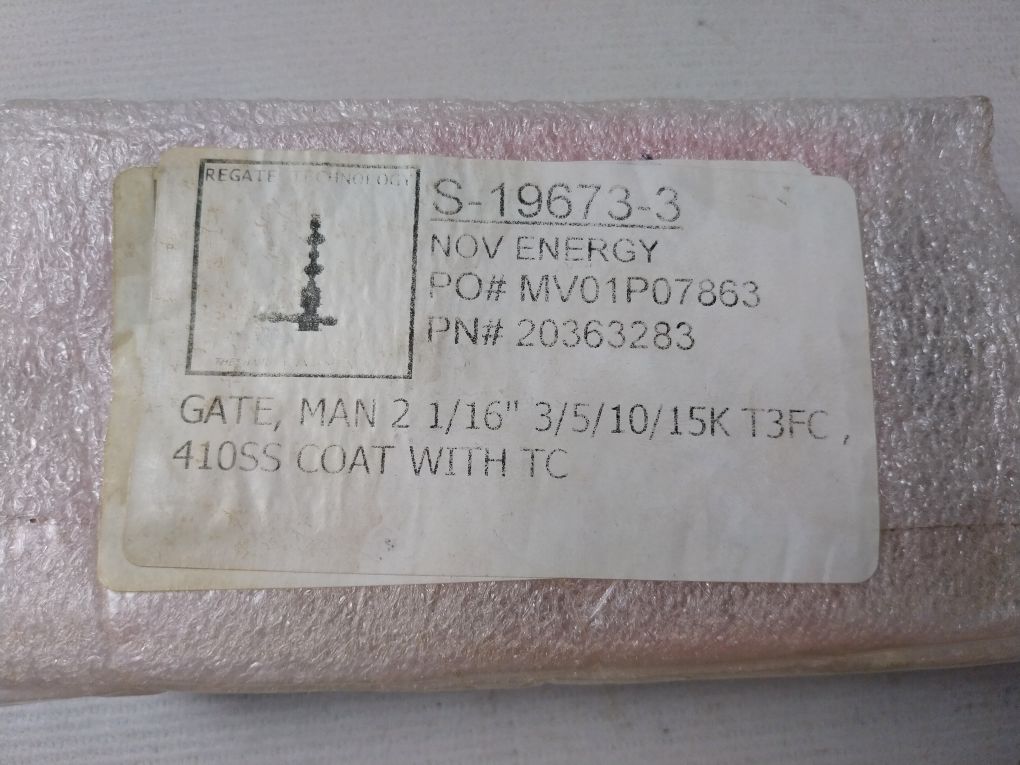 Nov 20363283 Manifold Gate Valve