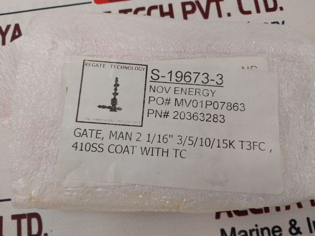 Nov 20363283 Slide Gate Valve T23042-02