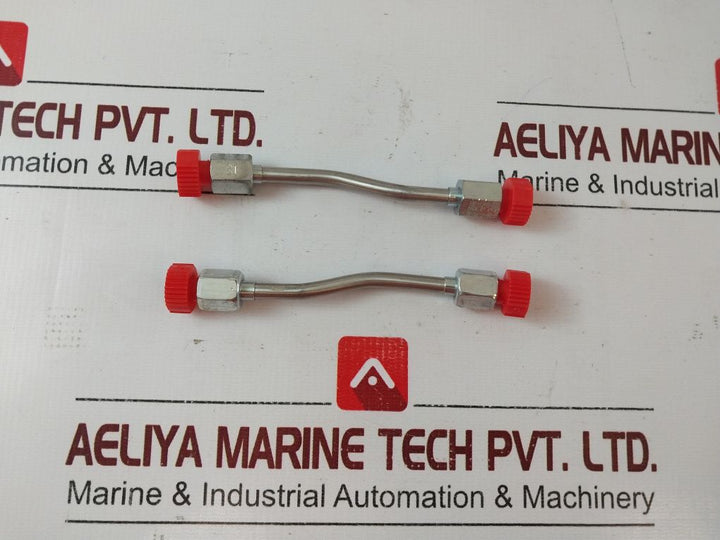Lot Of 2X Nov/Hyuat 50004068100 Hydraulic Steel Tube 1/4 In