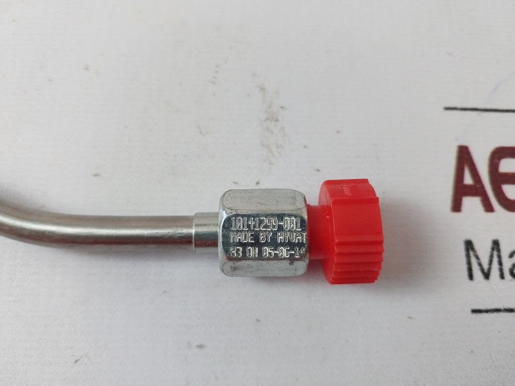 Lot Of 2X Nov/Hyuat 50004068100 Hydraulic Steel Tube 1/4 In