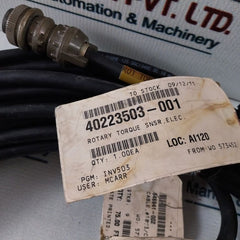 Nov Md Totco 40223503-001 Current Transducer