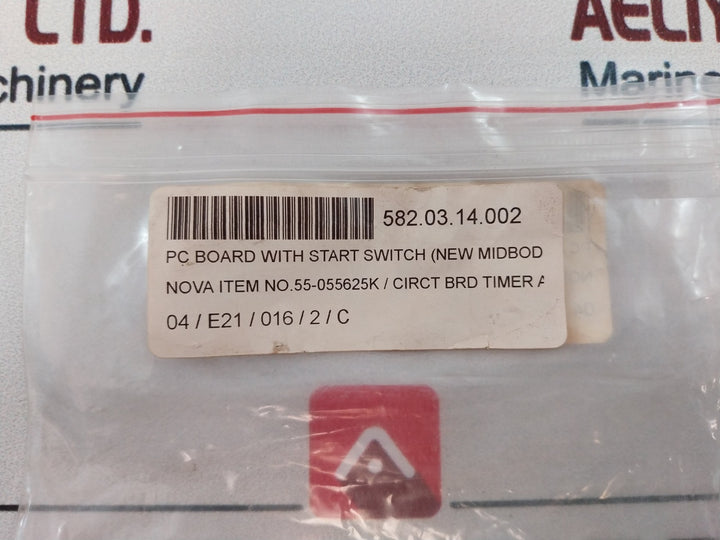 Nova 55-055625K Timer Start Switch Pc Board